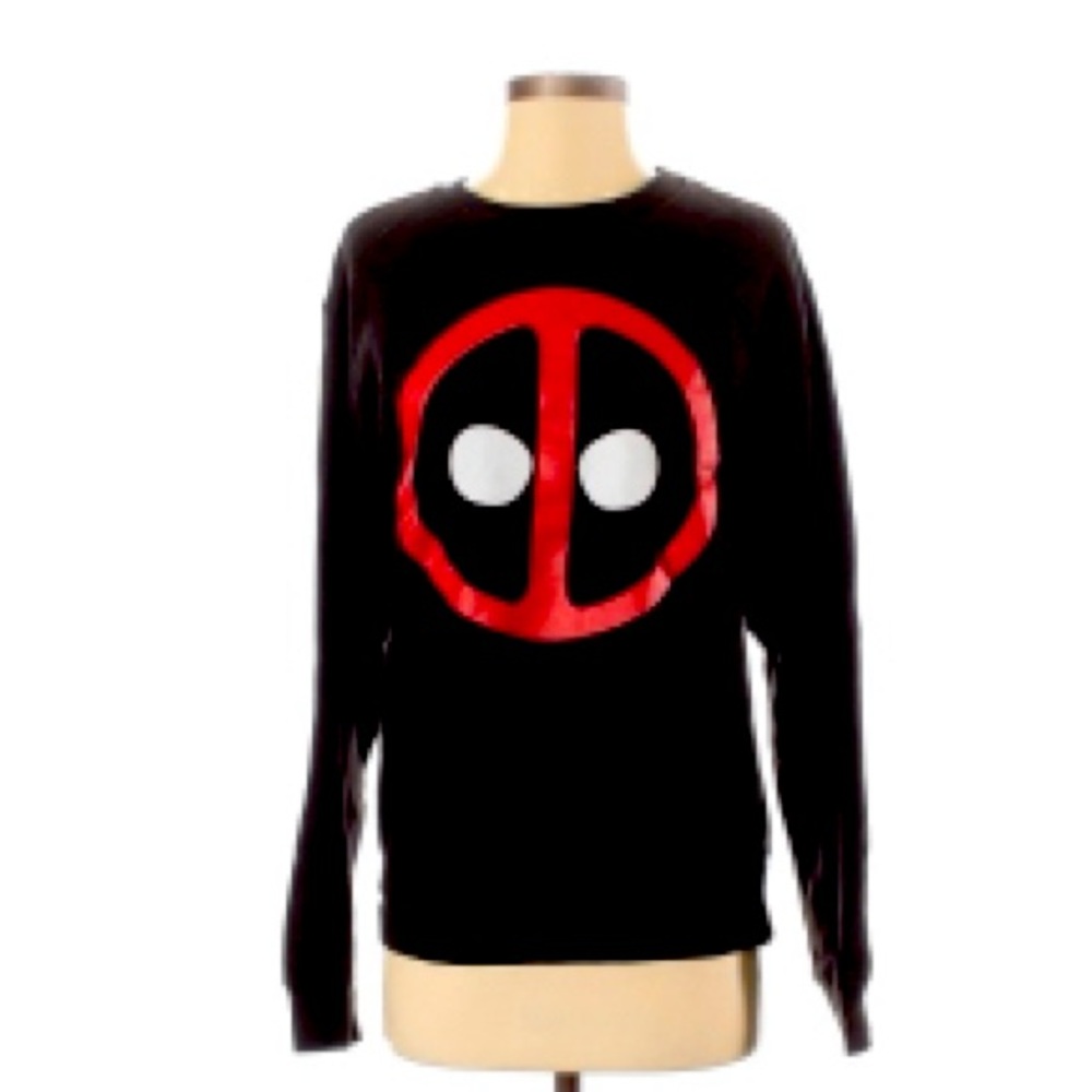Marvel Women’s Deadpool Sweatshirt Size Small
